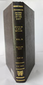 The Sacred Books of The East Vol 24 - PAHLAVI TEXTS Part 3